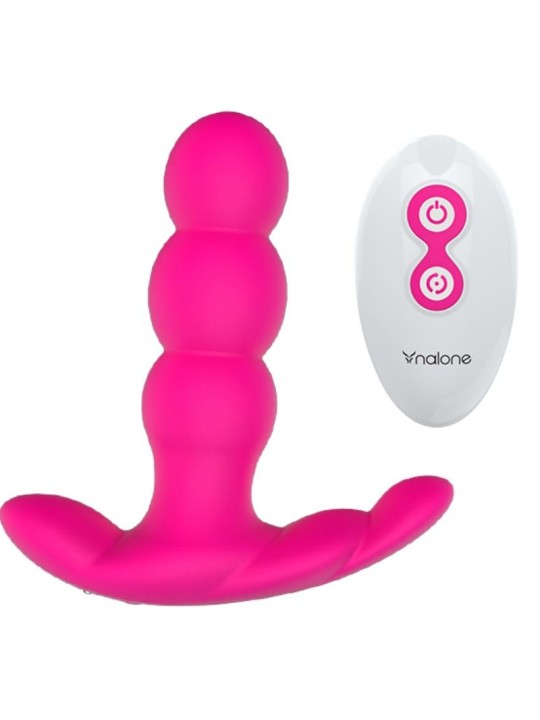 NALONE PEARL VIBRADOR ANAL CONTROL REMOTO NEGRO