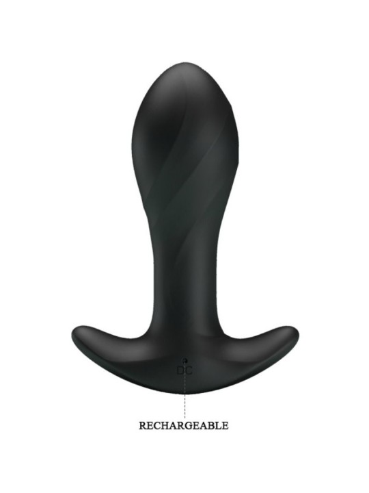 PRETTY LOVE VIBRADOR ANAL NEGRO