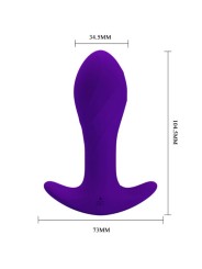 PRETTY LOVE VIBRADOR ANAL LILA
