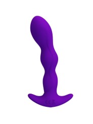 PRETTY LOVE MASAJEADOR ANAL 12 MODOS VIBRACION LILA