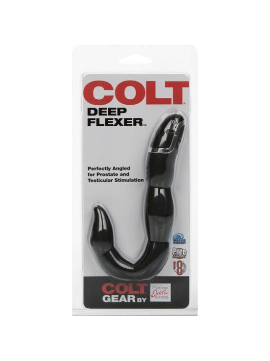 CALEXOTICS COLT DEEP VIBRADOR ANAL FLEXIBLE NEGRO