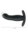 MR PLAY MASAJEADOR DE PROSTATA NEGRO RECARGABLE