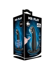 MR PLAY MASAJEADOR DE PROSTATA NEGRO RECARGABLE