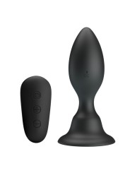 MR PLAY PLUG ANAL CON VIBRACION NEGRO CONTROL REMOTO