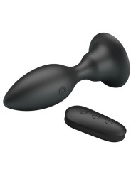 MR PLAY PLUG ANAL CON VIBRACION NEGRO CONTROL REMOTO
