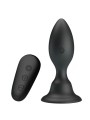 MR PLAY PLUG ANAL CON VIBRACION NEGRO CONTROL REMOTO