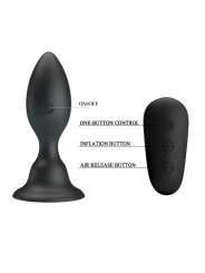MR PLAY PLUG ANAL CON VIBRACION NEGRO CONTROL REMOTO