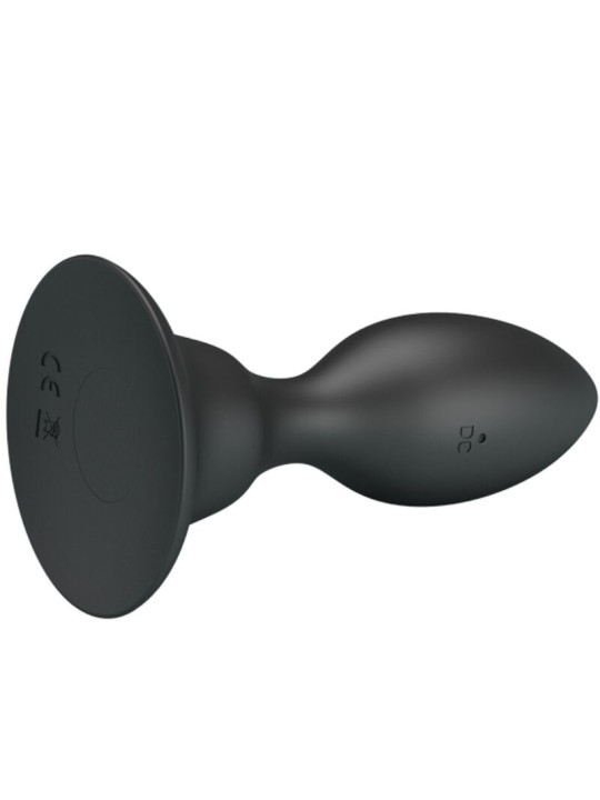 MR PLAY PLUG ANAL CON VIBRACION NEGRO CONTROL REMOTO
