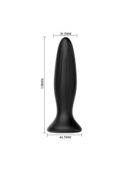 MR PLAY PLUG ANAL VIBRADOR NEGRO RECARGABLE