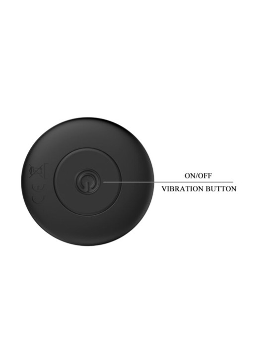 MR PLAY PLUG ANAL VIBRADOR NEGRO RECARGABLE