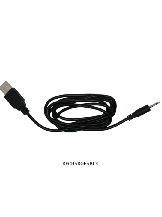 MR PLAY PLUG ANAL VIBRADOR NEGRO RECARGABLE