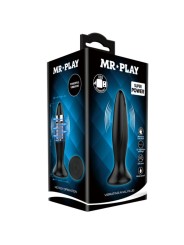MR PLAY PLUG ANAL VIBRADOR NEGRO RECARGABLE
