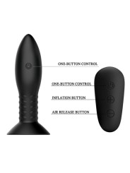 MR PLAY PLUG CON BOLAS ROTADORAS NEGRO CONTROL REMOTO