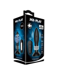 MR PLAY PLUG CON BOLAS ROTADORAS NEGRO CONTROL REMOTO