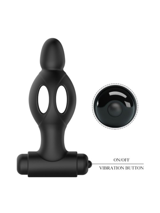 MR PLAY PLUG ANAL DE SILICONA CON VIBRACION