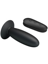 MR PLAY PLUG ANAL CON VIBRACION NEGRO CONTROL REMOTO
