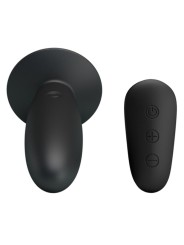 MR PLAY PLUG ANAL CON VIBRACION NEGRO CONTROL REMOTO