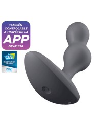 SATISFYER DEEP DIVER PLUG VIBRADOR APP GRIS
