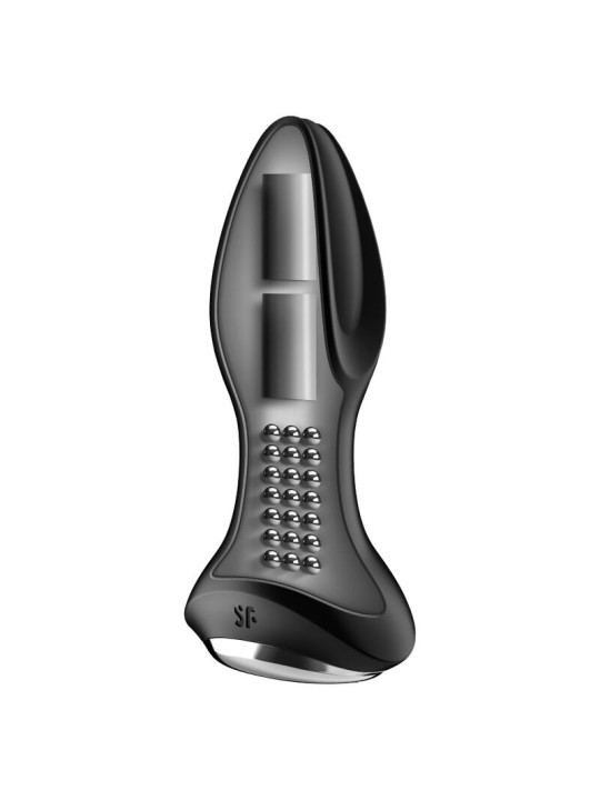 SATISFYER ROTATOR PLUG 2 PLUG VIBRADOR APP NEGRO
