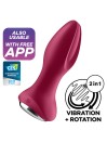 SATISFYER ROTATOR PLUG 2 PLUG VIBRADOR APP NEGRO