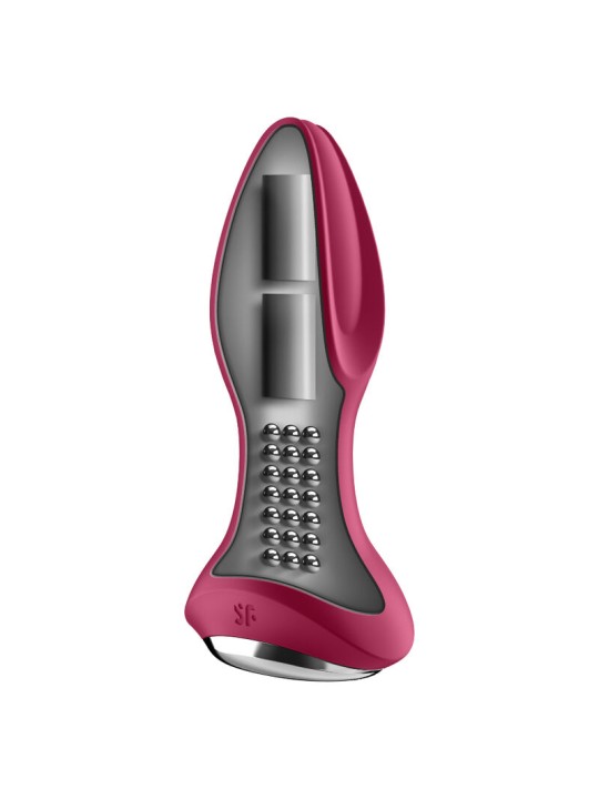 SATISFYER ROTATOR PLUG 2 PLUG VIBRADOR APP NEGRO