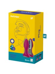 SATISFYER ROTATOR PLUG 2 PLUG VIBRADOR APP NEGRO