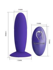 PRETTY LOVE YOUTH PLUG ANAL VIBRADOR CONTROL REMOTO VIOLETA