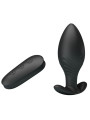 PRETTY LOVE REGINA PLUG ANAL VIBRADOR RECARGABLE NEGRO