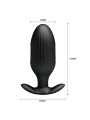 PRETTY LOVE JEFFERSON PLUG ANAL CONTROLADO POR APP NEGRO