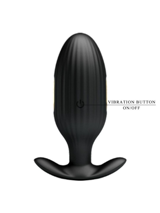PRETTY LOVE JEFFERSON PLUG ANAL CONTROLADO POR APP NEGRO