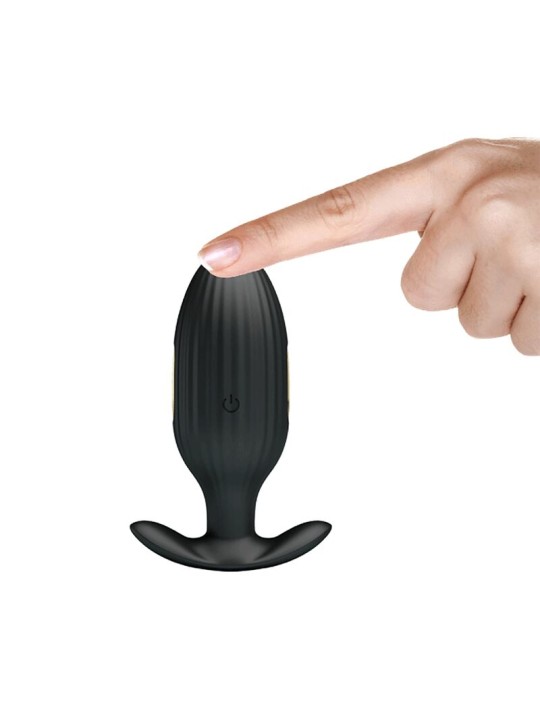PRETTY LOVE KELLY PLUG ANAL VIBRADOR RECARGABLE NEGRO