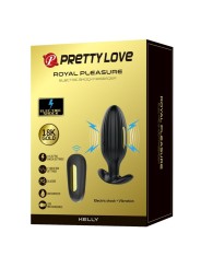 PRETTY LOVE KELLY PLUG ANAL VIBRADOR RECARGABLE NEGRO