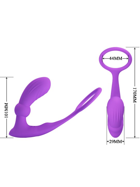 PRETTY LOVE WARREN ANILLO VIBRADOR ANAL VIOLETA