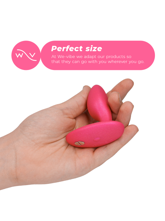 WE VIBE DITTO PLUG ANAL VIBRADOR ROSA