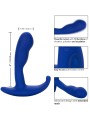 CALEXOTICS ADMIRAL CURVED ESTIMULADOR VIBRADOR ANAL AZUL
