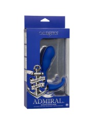 CALEXOTICS ADMIRAL CURVED ESTIMULADOR VIBRADOR ANAL AZUL