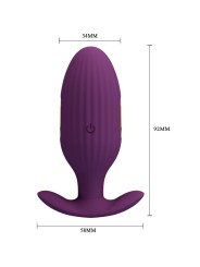 PRETTY LOVE JEFFERSON PLUG ANAL CONTROLADO POR APP LILA