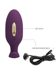 PRETTY LOVE JEFFERSON PLUG ANAL CONTROLADO POR APP LILA