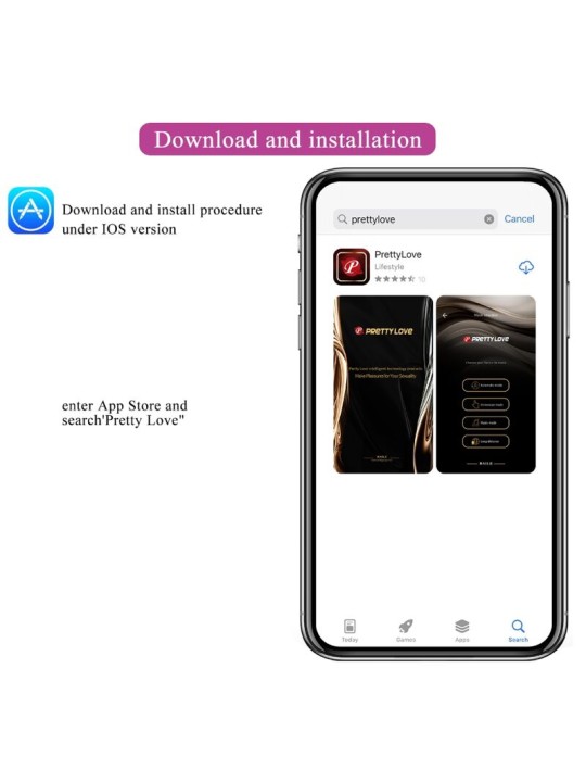 PRETTY LOVE JEFFERSON PLUG ANAL CONTROLADO POR APP LILA