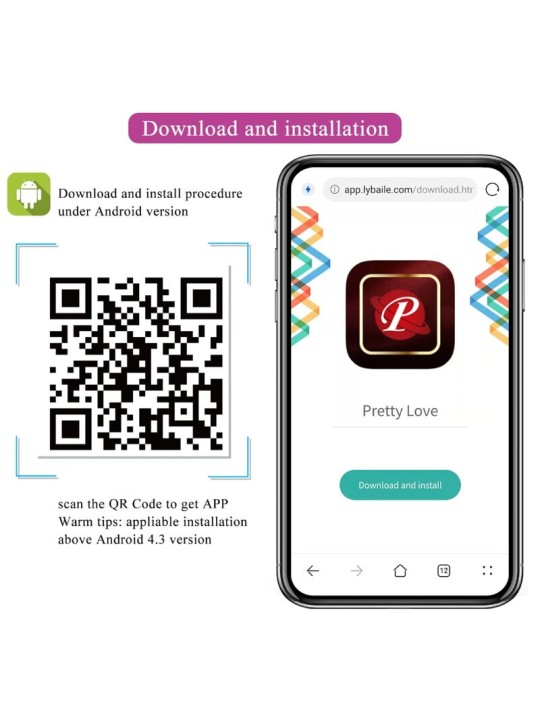 PRETTY LOVE JEFFERSON PLUG ANAL CONTROLADO POR APP LILA