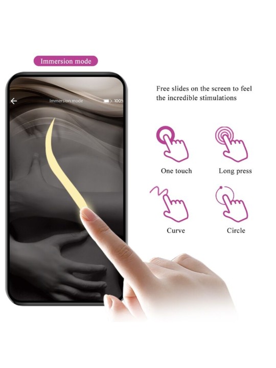 PRETTY LOVE JEFFERSON PLUG ANAL CONTROLADO POR APP LILA