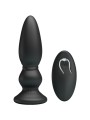 MR PLAY VIBRADOR POTENTE CONTROL REMOTO ANAL PLUG NEGRO