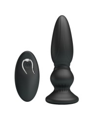 MR PLAY VIBRADOR POTENTE CONTROL REMOTO ANAL PLUG NEGRO