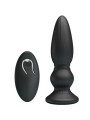 MR PLAY VIBRADOR POTENTE CONTROL REMOTO ANAL PLUG NEGRO
