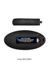 MR PLAY VIBRADOR POTENTE CONTROL REMOTO ANAL PLUG NEGRO