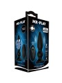 MR PLAY VIBRADOR POTENTE CONTROL REMOTO ANAL PLUG NEGRO