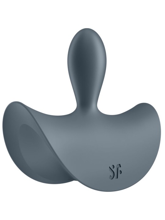 SATISFYER BOOTY ABSOLUTE BEGINNERS 2 PLUG ANAL VIBRADOR UNISEX NEGRO