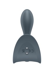 SATISFYER BOOTY ABSOLUTE BEGINNERS 2 PLUG ANAL VIBRADOR UNISEX NEGRO