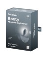 SATISFYER BOOTY ABSOLUTE BEGINNERS 2 PLUG ANAL VIBRADOR UNISEX NEGRO