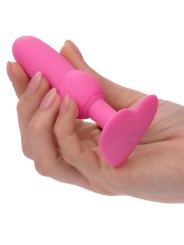 CALEXOTICS FIRST TIME PLUG ANAL CON CUENCAS 10 VIBRACIONES ROSA